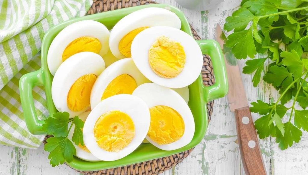 uova sode a colazione